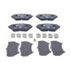 Set placute frana fata ATE pentru MAZDA MX-5 III 1.8/2.0 03.05-12.14, inaltime 58.3 mm, latime 122.9 mm, grosime 14.4 mm