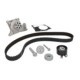 Set pompa apa + curea dintata BOSCH pentru DACIA DUSTER, LODGY, LOGAN, SANDERO, NISSAN CUBE, JUKE, NOTE, NV200, dimensiuni 27 mm x 1172 mm