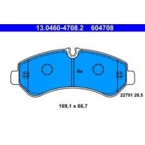 Set placute frana,frana disc ATE