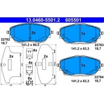 Set placute frana,frana disc ATE