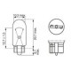 Bec incandescent BOSCH W5W 12V 5W ambalaj blister 2buc Longlife Daytime pentru DS 3, DS 4, DS 5, MERCEDES A (W168, W169, W176), AMG GT