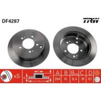 Disc frana TRW MOTO