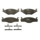 Set placute frana fata TRW MOTO pentru SEAT CORDOBA, CORDOBA VARIO, IBIZA II, VW GOLF I, GOLF II, JETTA I, JETTA II, PASSAT B2, POLO, SANTANA, SCIROCCO 1.3-2.2 06.76-09.02, dimensiuni 49.0 mm x 137.8 mm x 15.3 mm