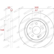 Disc frana FERODO