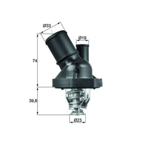 Termostat,lichid racire MAHLE