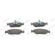 Set placute frana fata FERODO pentru CITROEN SAXO, XSARA, PEUGEOT 106 I, 205 II, 306 - inaltime 47.8 mm, latime 141.0 mm, grosime 17.3 mm