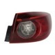 Lampa spate dreapta extern W21/5W/WY21W MAZDA 3 1.5-2.5 07.13- DEPO partea exterioara sedan 4 usi rosu reflector