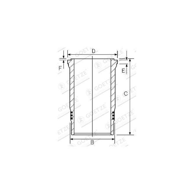 Camasa cilindru GOETZE