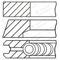 Set segmenti piston GOETZE