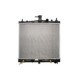 Radiator motor automat aluminiu plastic NISSAN MICRA C+C III, MICRA III, NOTE 1.2/1.4/1.6 380x445x16 mm KOYORAD