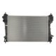 Radiator racire motor KOYORAD CHEVROLET AVEO 1.3D Inaltime 620mm Latime 395mm Grosime 27mm