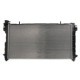 Radiator motor automat cupru plastic 768mm înălțime 408mm lățime Chrysler Voyager IV Dodge Caravan KOYORAD