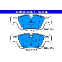 Set placute frana,frana disc ATE