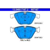 Set placute frana,frana disc ATE