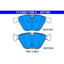 Set placute frana,frana disc ATE