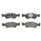 Set placute frana fata ATE DAEWOO ARANOS CIELO ESPERO LANOS NEXIA OPEL ASCONA C ASTRA F CALIBRA A 52.3mm 156.3mm 17.5mm