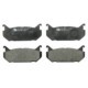 Set placute frana spate ATE pentru FORD USA PROBE II, MAZDA 626 IV, MX-6, XEDOS 6 1.6-2.5 08.91-10.99 43.6mm x 99.9mm x 13.5mm