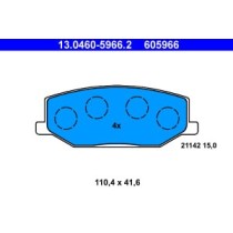 Set placute frana,frana disc ATE