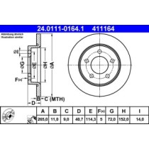 Disc frana ATE