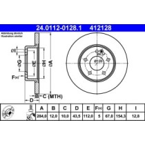 Disc frana ATE