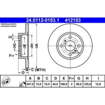 Disc frana ATE