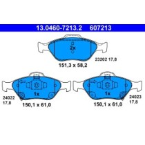 Set placute frana,frana disc ATE