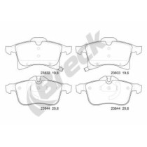 Brake Pad Set, disc brake BRECK