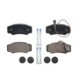 Set de plăcuțe de frână spate cu șuruburi ghidare, pentru NISSAN CABSTAR, NT400 CABSTAR; RVI MAXITY 2.5D/3.0D 09.06-