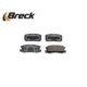 Set plăcuțe frână spate (cu accesorii), compatibile cu CHRYSLER 200, SEBRING; CITROEN C4 AIRCROSS, C-CROSSER; DODGE CALIBER; JEEP COMPASS, PATRIOT; LANCIA FLAVIA 1.6-3.8