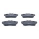 Set placute frana fata ATE frana disc NISSAN ALMERA II PRIMERA 1.5-2.2D 06.90-11.06 57.2 mm 124.0 mm 16.6 mm