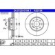 Disc frana ATE Fata Dreapta/Stanga FIAT 500, 500 C, PANDA, PANDA/HATCHBACK, FORD KA 1.2-1.4CNG, Diametru exterior 240.5 mm, Inaltime 40.5 mm