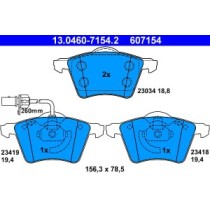 Set placute frana,frana disc ATE