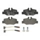 Set placute frana Spate cu suruburi de ghidare etrier MERCEDES VIANO (W639), VITO (W639) 2.0D-Electric 09.03, inaltime 50.2 mm, latime 101.8 mm, grosime 18.3 mm