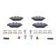 Set placute frana Spate cu suruburi de ghidare etrier MERCEDES VIANO (W639), VITO (W639) 2.0D-Electric 09.03, inaltime 50.2 mm, latime 101.8 mm, grosime 18.3 mm