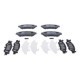 Set placute frana fata ATE pentru SUZUKI S-CROSS, SX4 S-CROSS, VITARA 1.0-1.6D, dimensiuni 55.1mm x 142.0mm x 16.0mm