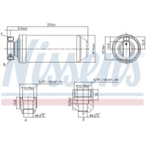 Uscator,aer conditionat NISSENS