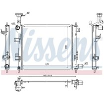 Radiator, racire motor NISSENS