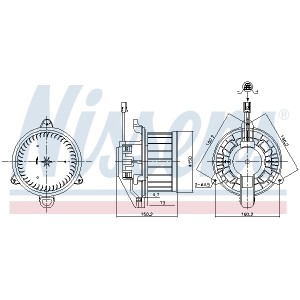 Ventilator, habitaclu NISSENS