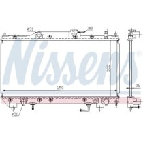 Radiator, racire motor NISSENS