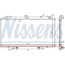 Radiator, racire motor NISSENS