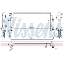 Radiator, racire motor NISSENS