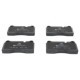 Set placute frana fata ATE pentru AUDI A3, TT; CHEVROLET CORVETTE; CUPRA ATECA, FORMENTOR, LEON, LEON SPORTSTOURER; SEAT LEON 77.3mm x 131.6mm x 17.1mm