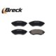 Set plăcuțe frână față, disc frână, compatibile CHEVROLET AVEO / KALOS, DAEWOO KALOS 1.2-1.6, dimensiuni 133.1mm x 48.9mm x 16.9mm