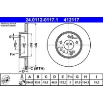 Disc frana ATE