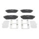 Set placute frana fata ATE cu suplimente si tampon de amortizare pentru HYUNDAI IX55 3.0D/3.8 01.07-12.12