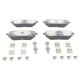 Set placute frana fata ATE cu suplimente si suruburi etrier pentru MERCEDES A (V177), A (W177), B SPORTS TOURER (W247), CLA (C118)