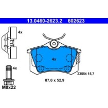 Set placute frana,frana disc ATE