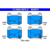 Set placute frana,frana disc ATE