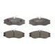 Set placute frana fata ATE pentru FORD MAVERICK, NISSAN SERENA, TERRANO II, VANETTE CARGO 1.6-3.0D 06.91-09.07 55.6mm x 144.9mm x 15.5mm