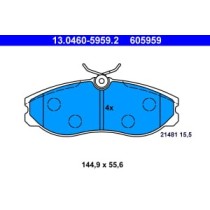 Set placute frana,frana disc ATE